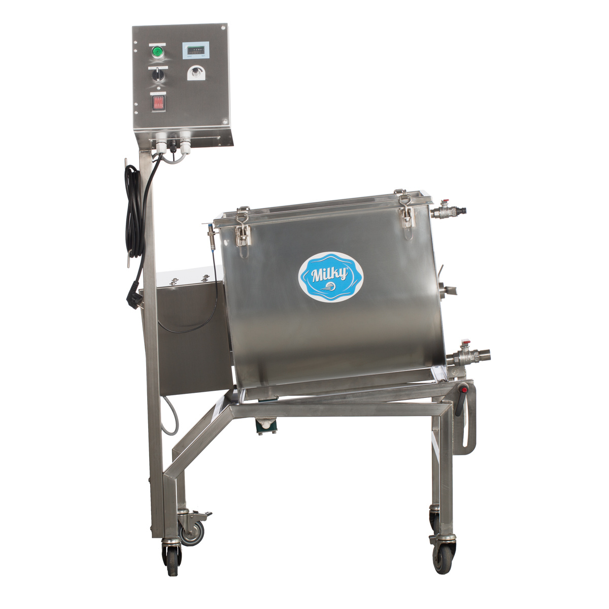 butter churn Milky FJ 55 C with a tilting mechanism