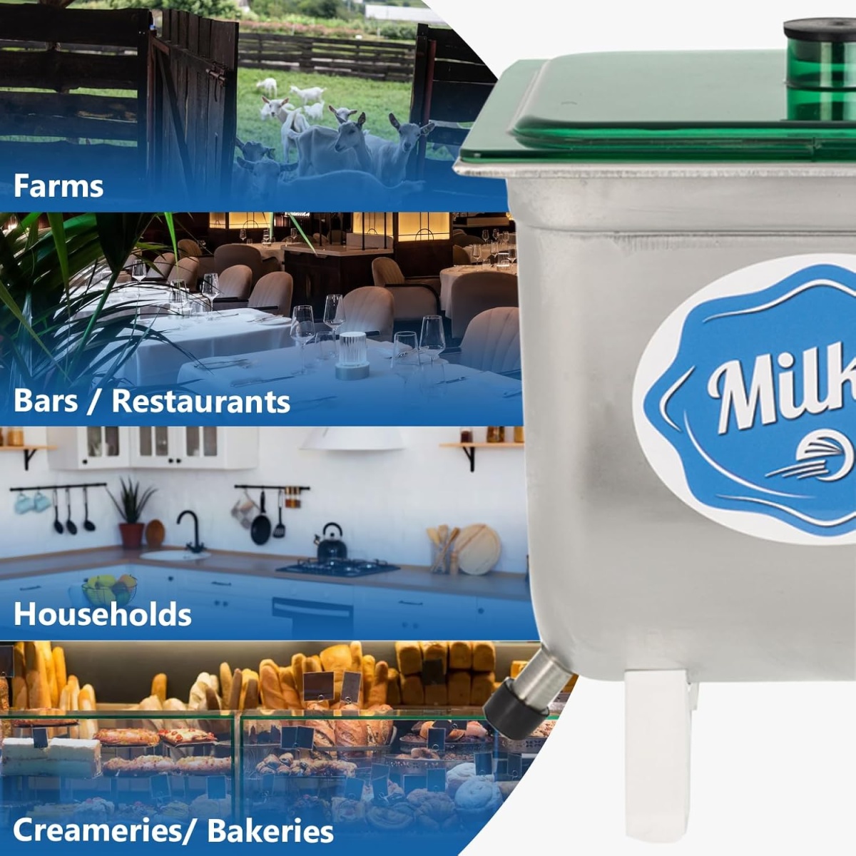 Handslinger Boterkarn Milky FJ 10H - Afbeelding 3