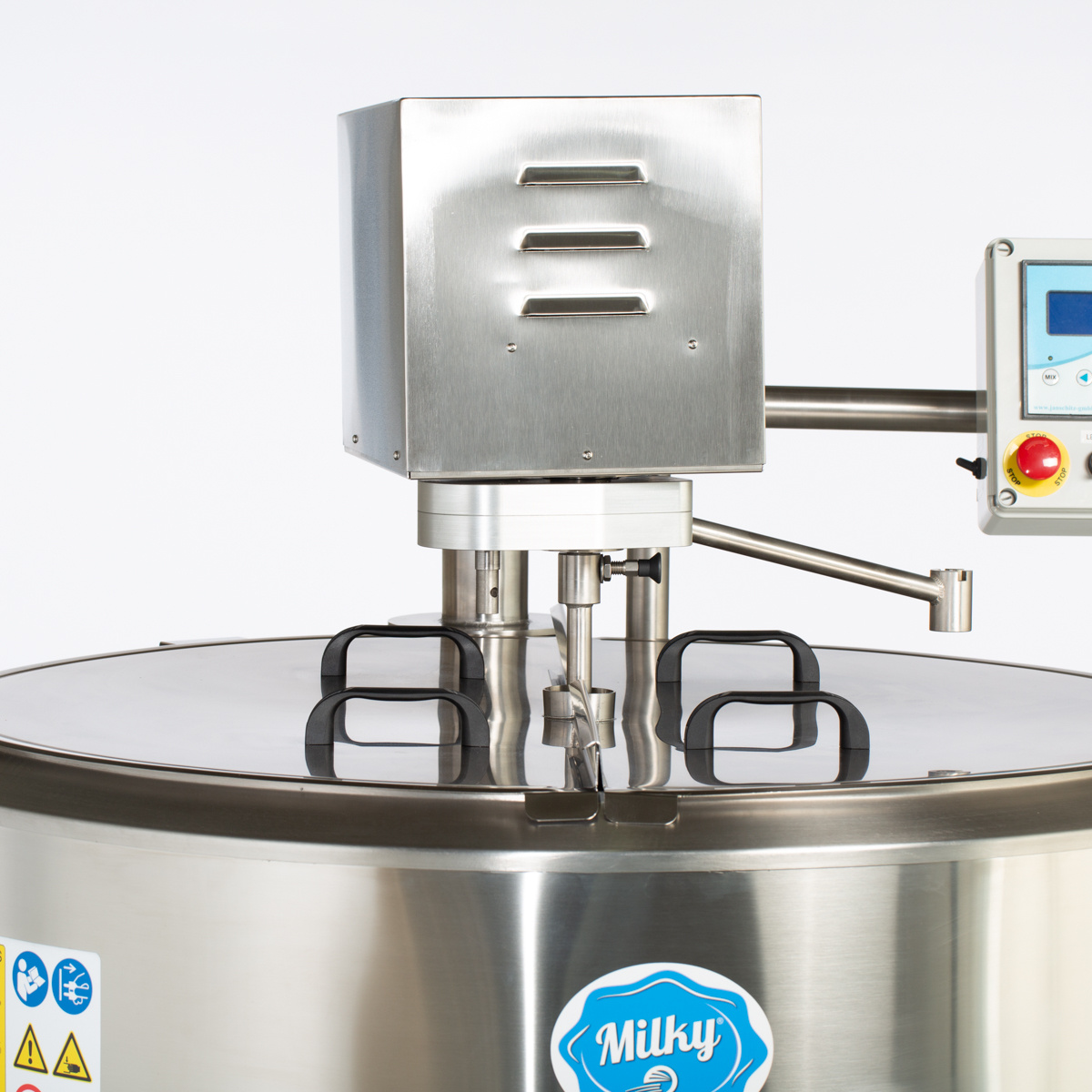 Pasteuriseermachine, Kaas en Yoghurtketel Milky FJ 500 CT (gesloten type, 400V) - Afbeelding 22