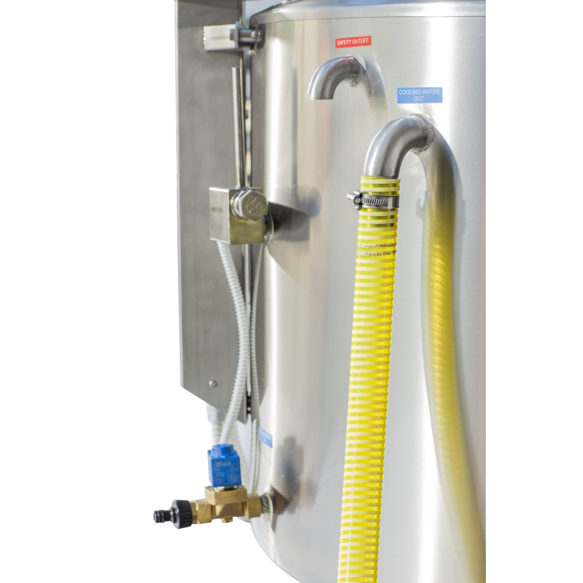 Pasteuriseermachine, Kaas en Yoghurtketel Milky FJ 300 OTF (open systeem, 400V) - Afbeelding 7