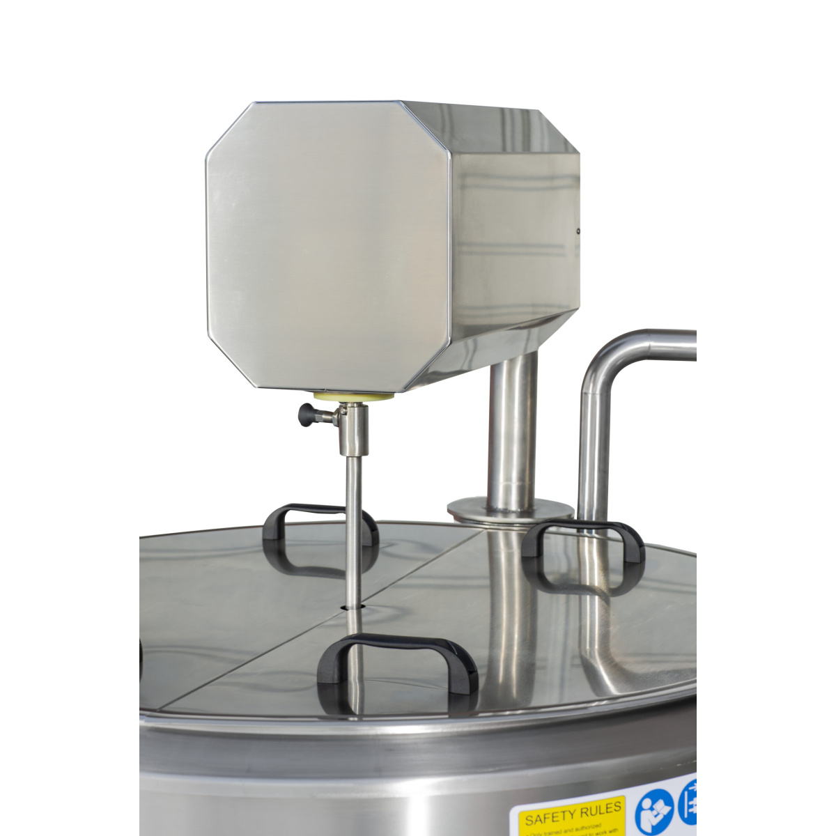 Pasteuriseermachine, Kaas en Yoghurtketel Milky FJ 300 OTF (open systeem, 400V) - Afbeelding 3