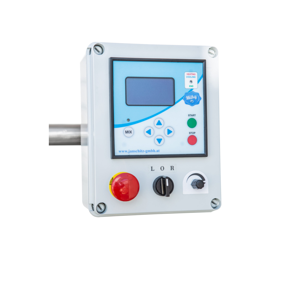 Pasteuriseermachine, Kaas en Yoghurtketel Milky FJ 200 CTF (gesloten systeem, 400V) - Afbeelding 7