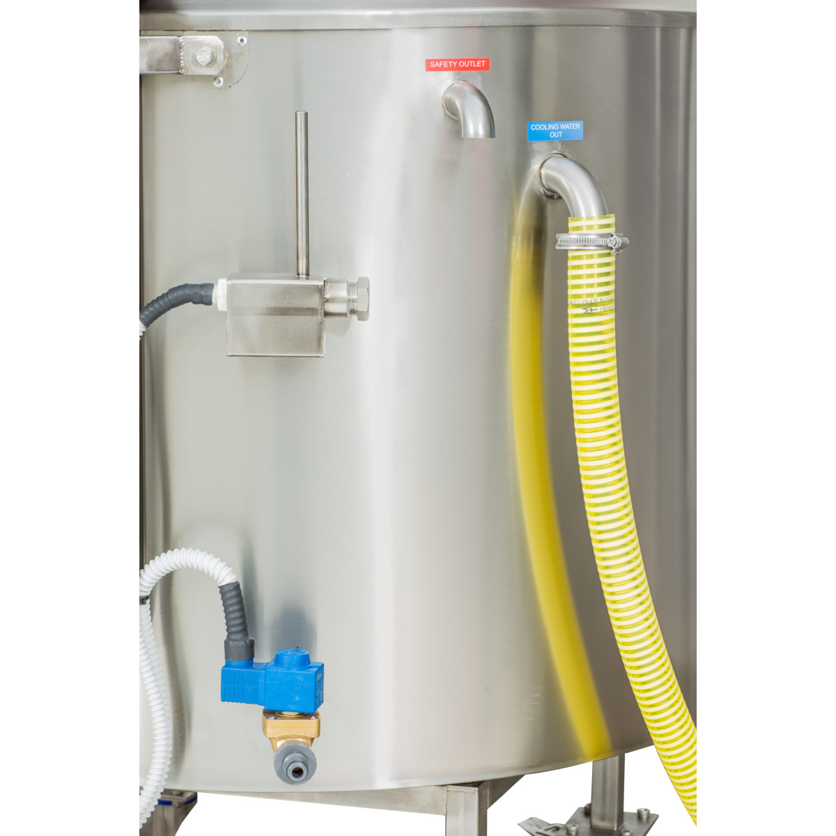 Pasteuriseermachine, Kaas en Yoghurtketel Milky FJ 200 OTF (open systeem, 400V) - Afbeelding 5