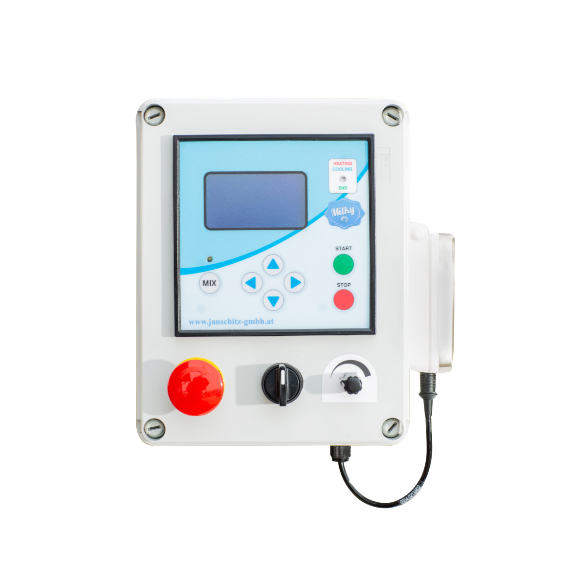 Pasteuriseermachine, Kaas en Yoghurtketel Milky FJ 200 OTF (open systeem, 400V) - Afbeelding 9