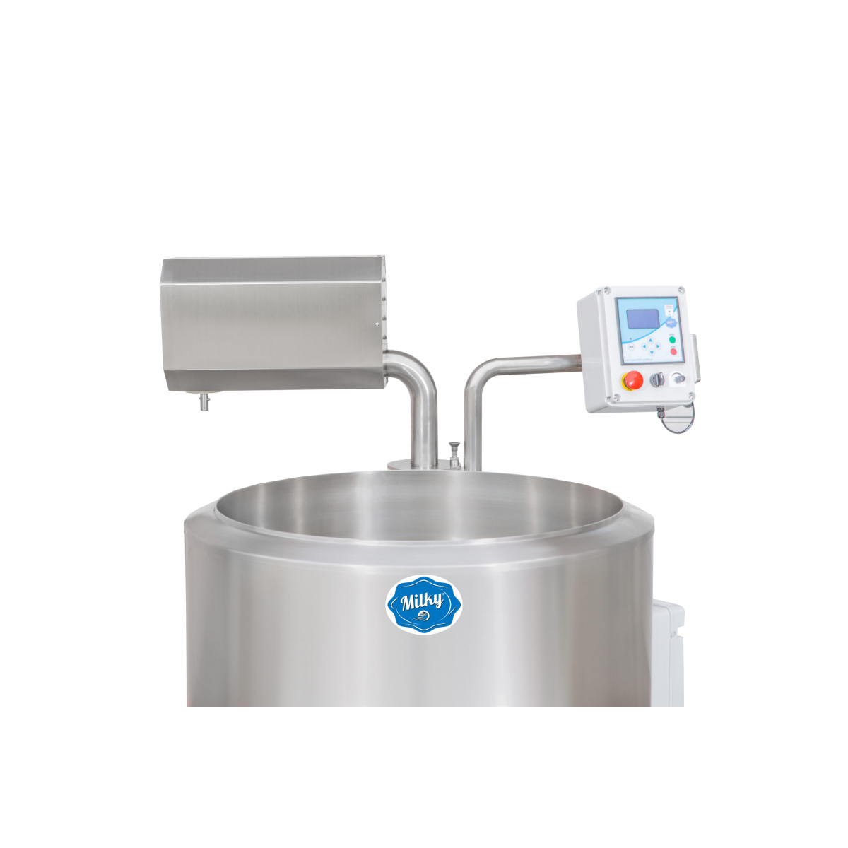 Pasteuriseermachine, Kaas en Yoghurtketel Milky FJ 200 OTF (open systeem, 400V) - Afbeelding 4