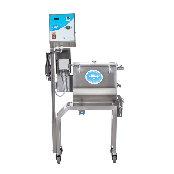 Electric butter churn Milky FJ 32 with a tilting mechanism